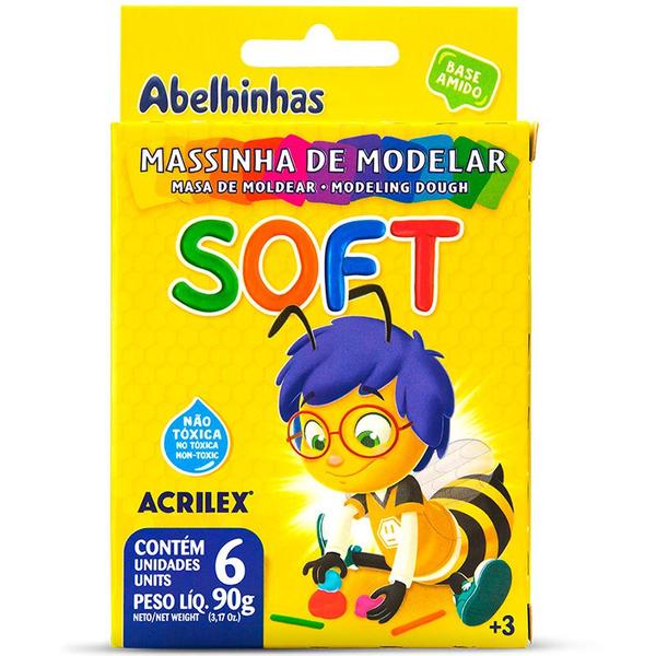 Imagem de Massinha de modelar Soft 6 unidades