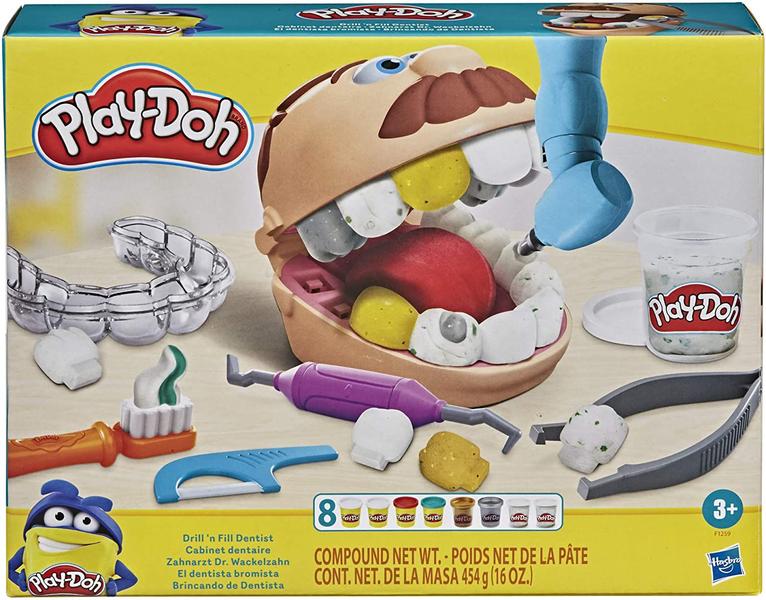 Imagem de Massinha Play Doh Brincando De Dentista - Hasbro F1259