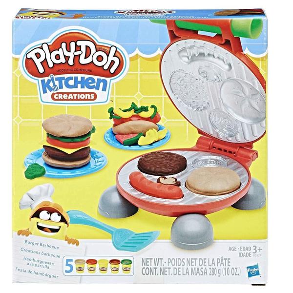 Imagem de Massinha Play Doh Festa Do Hambúrguer B5521 - Hasbro