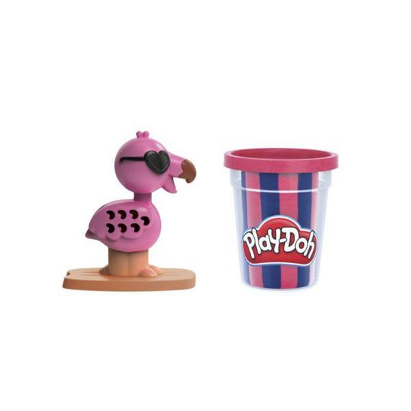 Imagem de Massinha play doh flamingo amigo da praia - hasbro f3563