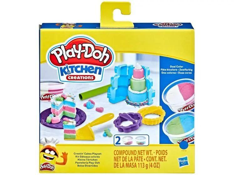 Imagem de Massinha Play-Doh Kit Bolos Divertidos Hasbro - com Acessórios