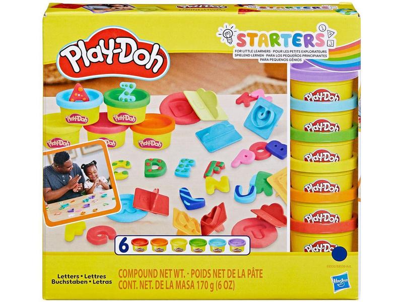 Imagem de Massinha Play-Doh Kit de Letras Hasbro