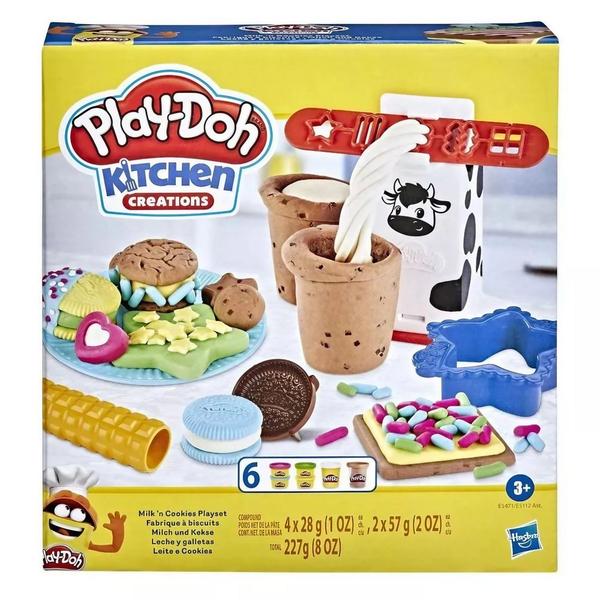 Imagem de Massinha Play Doh Kitchen Creations, Leite e Biscoitos - Hasbro