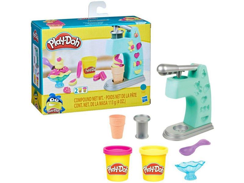 Imagem de Massinha Play-Doh Mini Sorveteria Divertida - Hasbro com Acessórios