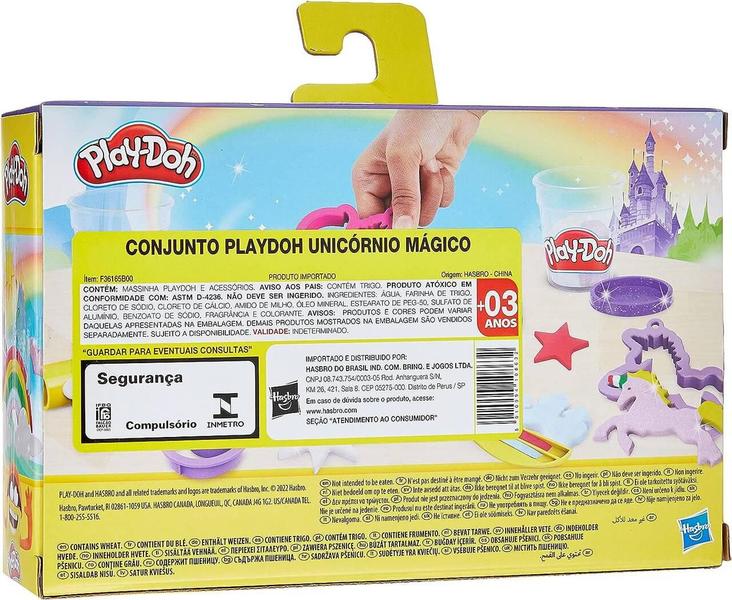 Imagem de Massinha Play Doh Mundo Mágico Dos Unicórnios - Hasbro F3616