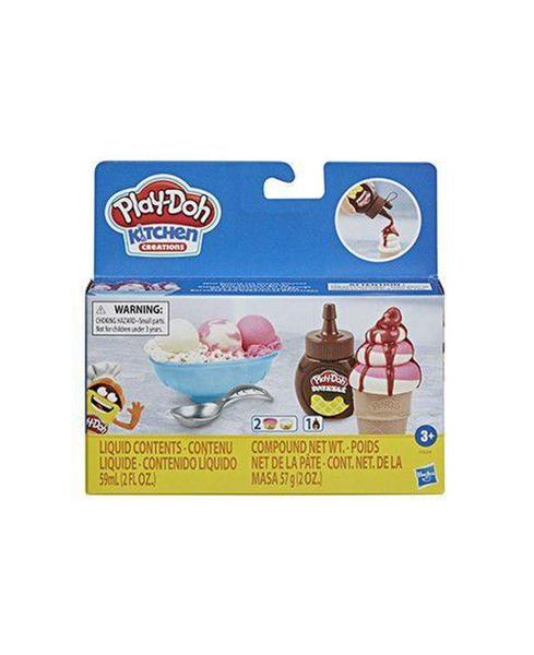 Imagem de Massinha Play Doh Sorvete Com Calda - F0654 Hasbro