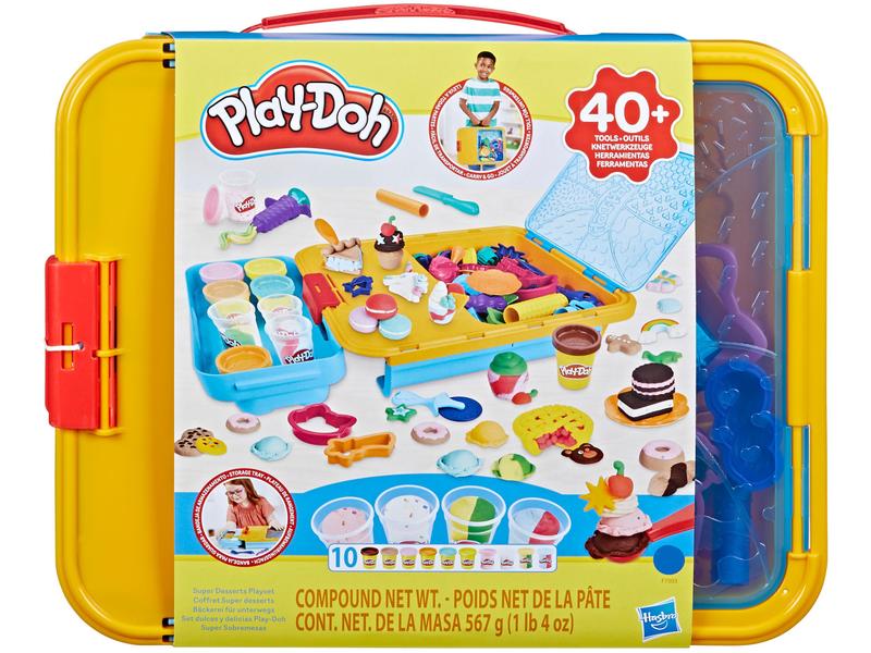 Massinha Play-Doh Super Sobremesas - Hasbro com Acessórios Imagem de Massinha Play-Doh Super Sobremesas