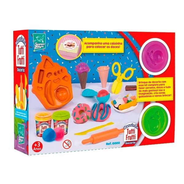 Imagem de Massinha Tutti Frutti Confeitaria Doces - Super Toys