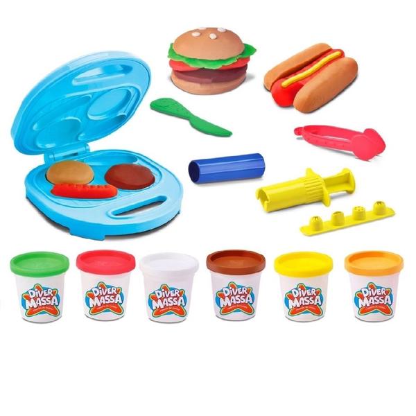 Imagem de Massinhas de Modelar Brincar de Massinha Divertida Divertoys