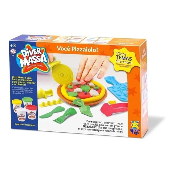 Imagem de Massinhas de Modelar Brincar de Massinha Divertida Divertoys