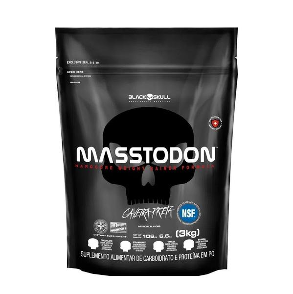 Imagem de Masstodon Refil (3kg) - Sabor: Banana