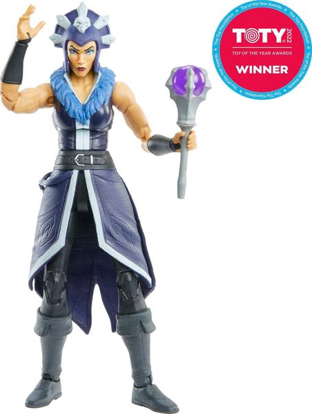 Imagem de Master of the Universe Masterverse Collection, Revelation Evil-lyn 7-in Motu Battle Figure for Storytelling Play and Display, Gift for Kids Age 6 and Older and Adult Collectors