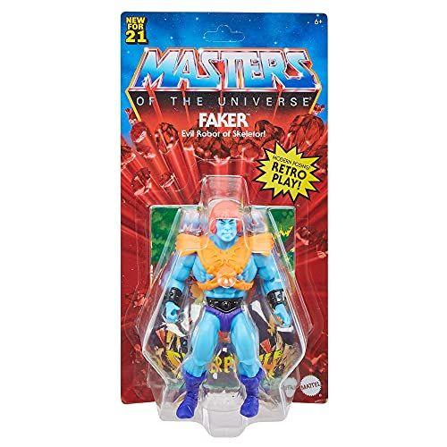 Imagem de Masters of the Universe Origins Faker 5.5-in Action Figure, Battle Figure for Storytelling Play and Display, Gift for 6 to 10-Year-Olds and Adult Collectors,Multi,GYY28