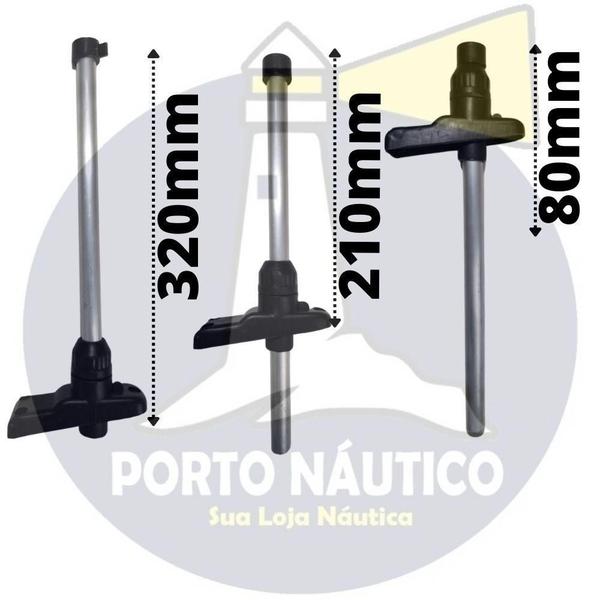 Imagem de Mastro Regulável Com Luz De Navegação Branca Bb-Be Em Led