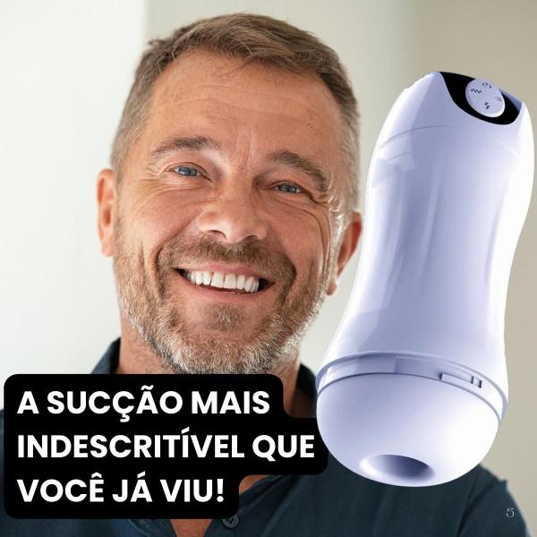 Imagem de Masturbador Automático Elétrico Punheta Estimulador