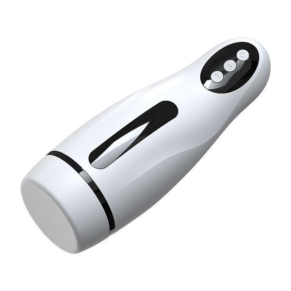 Masturbador Masculino com Vibração e Sucção Formato Lanterna Discreto - Genérico Imagem de Masturbador Masculino com Vibração e Sucção Formato Lanterna Discreto