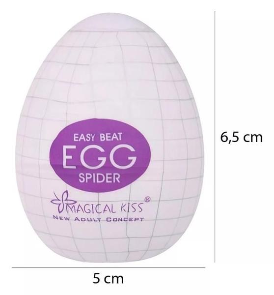 Imagem de Masturbador Ovinho Egg Ovo Do Prazer Massageador - Spider