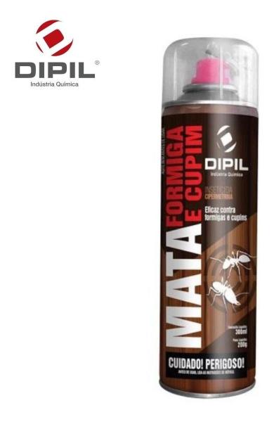 Imagem de Mata Cupim e Formiga 300 ml Dipil Aerosol PRONTO USO