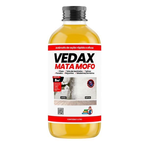 Imagem de Mata Mofo Vedax Não Volta Anti Mofo Parede Teto Piso 1lt