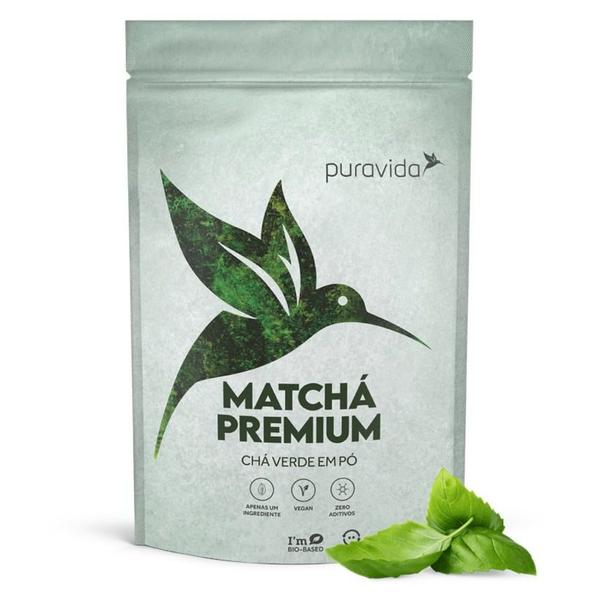 Imagem de Matchá Premium 300g Chá Verde em Pó - Puravida