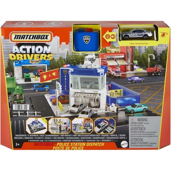 Imagem de Matchbox CJTO Action Drivers Delegacia