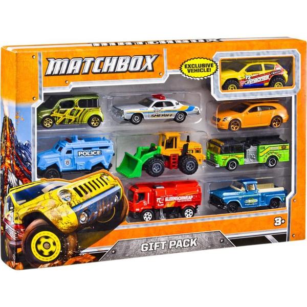 Matchbox Veículo Básico 9-PACK 1:64 - Mattel Imagem de Matchbox Veículo Básico 9-PACK 1:64