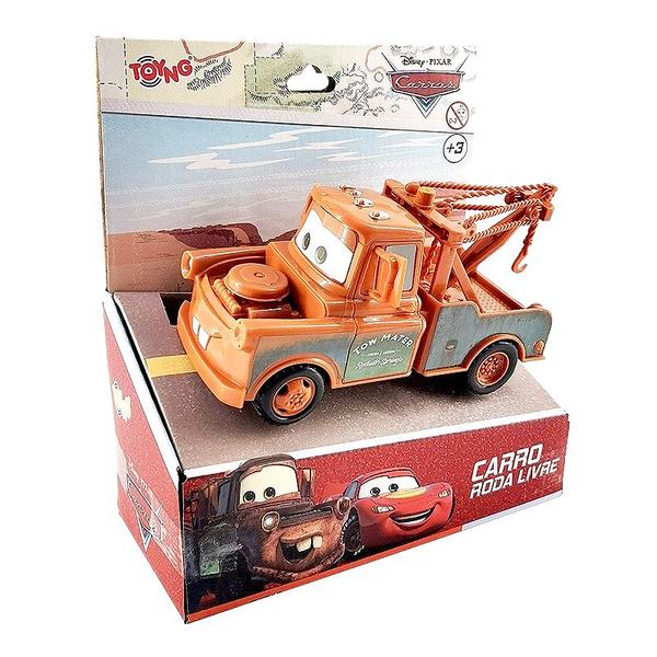 Imagem de Mate Tow Mater 13cm Roda Livre Carros Carrinho Original