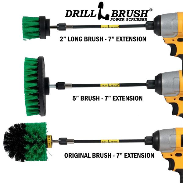 Imagem de Material de limpeza: conjunto de lavador de cozinha Drillbrush