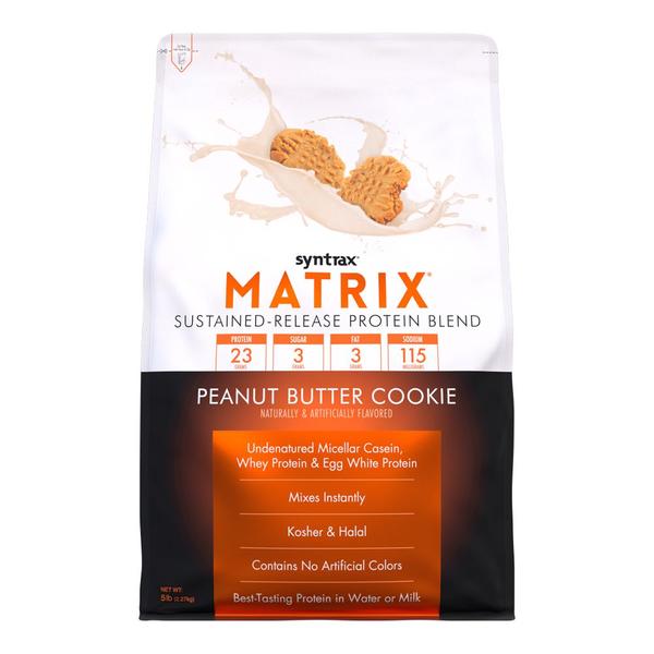 Imagem de Matrix 5.0 Whey Protein (5lb) Peanut Butter Cookie Syntrax