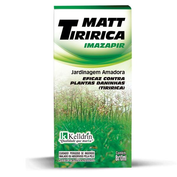 Imagem de Matt Tiririca 80ml Kelldrin Rende 8 Litros - Elimina as Tiriricas do Gramado - Sem Ervas Daninhas