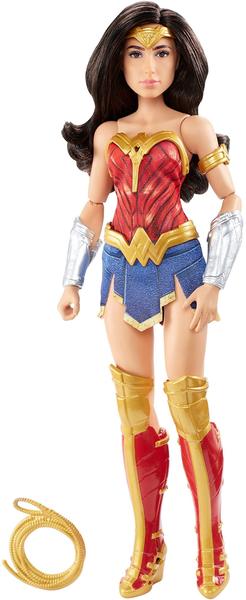 Imagem de Mattel Mulher Maravilha 1984 Wonder Woman Doll (~12-in) Vestindo moda e acessórios de super-herói, com laço, para crianças de 6 anos e up