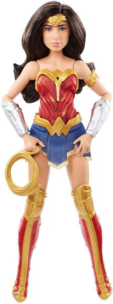 Imagem de Mattel Mulher Maravilha 1984 Wonder Woman Doll (~12-in) Vestindo moda e acessórios de super-herói, com laço, para crianças de 6 anos e up