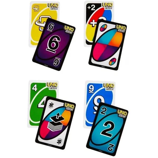 Imagem de Mattel UNO FLIP! Entertainment Board Game for Kids, Fun Card Game, Gift Box, Família, 1