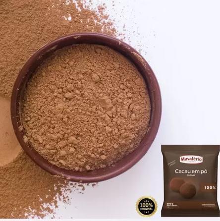 Mavalério Cacau Em Pó Alcalino 500G - MAVALERIO Imagem de Mavalério Cacau Em Pó Alcalino 500G