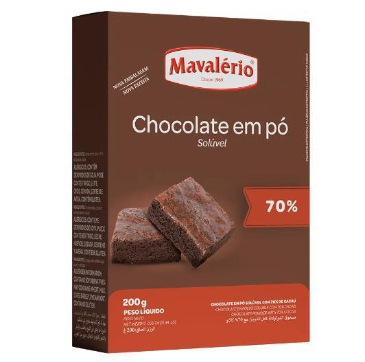 Imagem de Mavalério Chocolate Em Po Gourmet 70% Cacau 200G