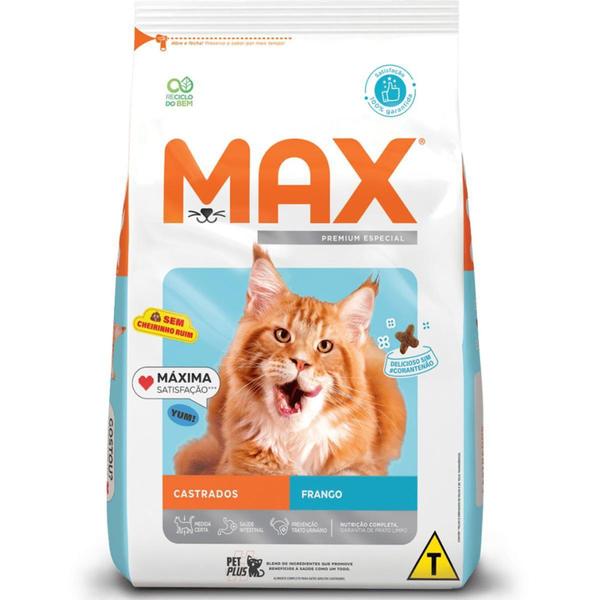 Imagem de Max Cat Castrados Frango 3kg - Total