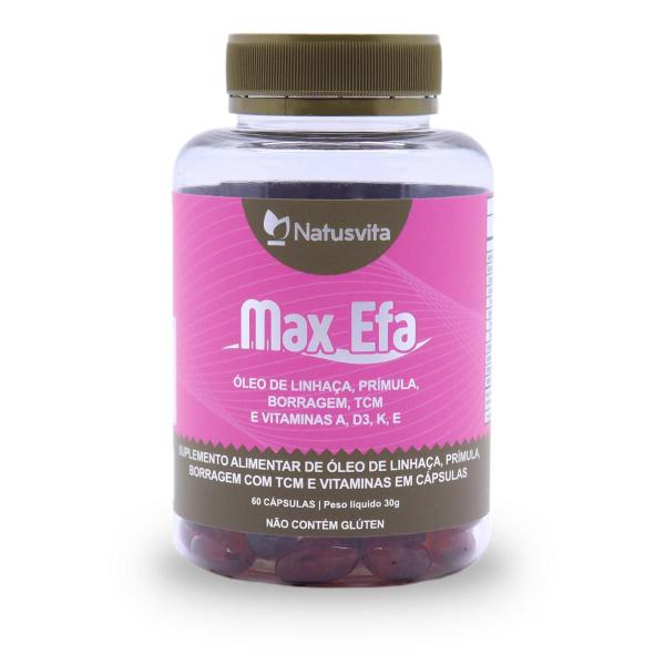 Imagem de Max Efa (Óleo de Linhaça, Prímula, Borragem com TCM e Vitaminas A, D3, K e E)