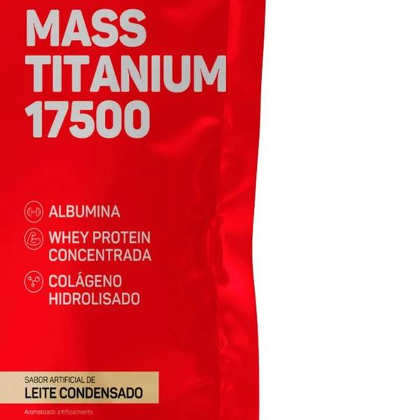 Imagem de Max Titanium Hipercalórico Mass 17500 3kg - Max Titanium