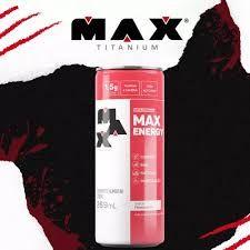 Imagem de Max titanium max energy 269ml framboesa