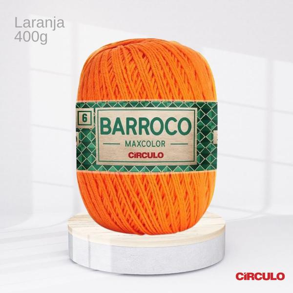 Imagem de Maxcolor Cor Laranja Círculo n6 com 400g