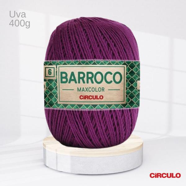 Imagem de Maxcolor Cor Uva Círculo n6 com 400g