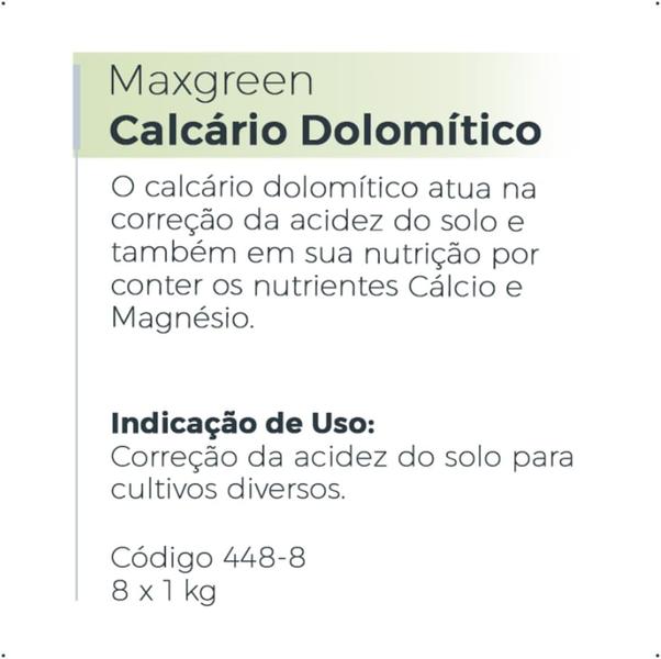 Maxgreen Calcário 1KG - POUCH - Everaldo Junior Eller Eireli Imagem de Maxgreen Calcário 1KG - POUCH