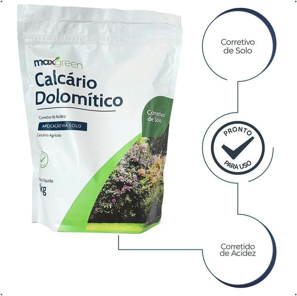 Maxgreen Calcário 1KG - POUCH - Everaldo Junior Eller Eireli Imagem de Maxgreen Calcário 1KG - POUCH