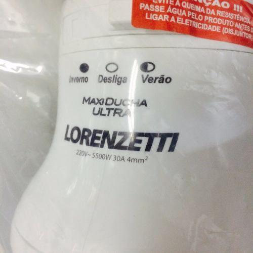 Imagem de Maxi Ducha Ultra 5.500w 220v Lorenzetti