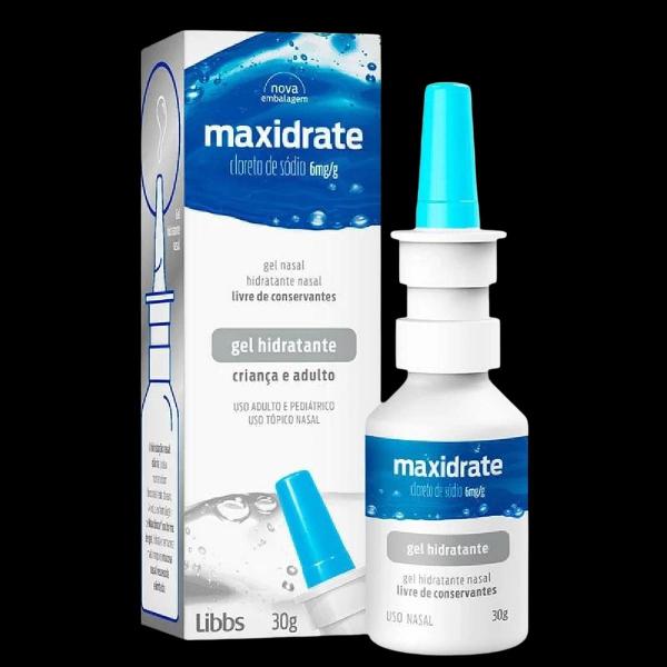 Maxidrate 6mg/g Gel Hidratante Nasal 30g - Libbs - Gel para Sexo