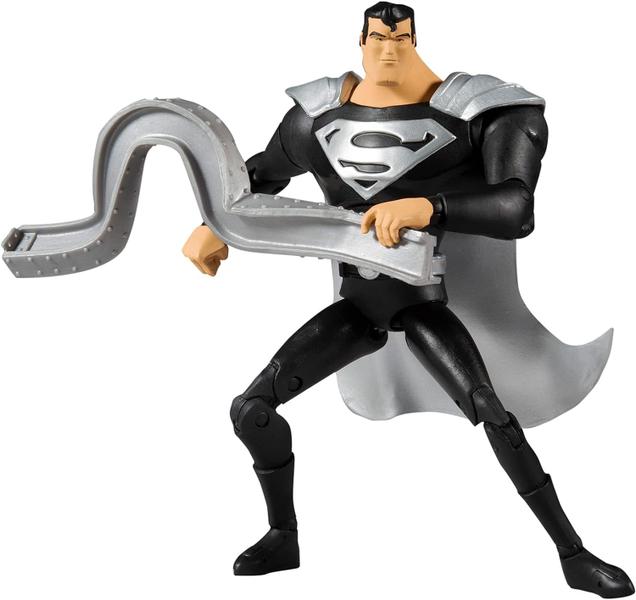 Imagem de McFarlane Toys DC Multiverse Super-Homem Variante de terno preto (Super-Homem: A série animada) boneco de 18 cm