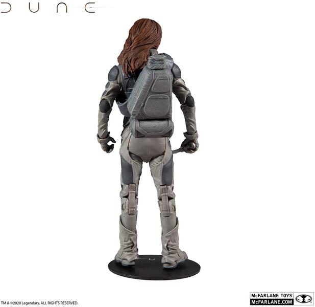 Imagem de McFarlane Toys Dune Lady Jessica 7 polegadas Action Figure com Build-A Glossu 'Beast' Rabban Figure Parts, Multicolor