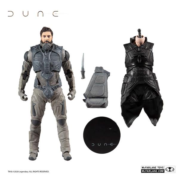 Imagem de McFarlane Toys Dune Stilgar 7 polegadas Action Figure com Build-A Glossu 'Beast' Rabban Figure Parts, Multicolor