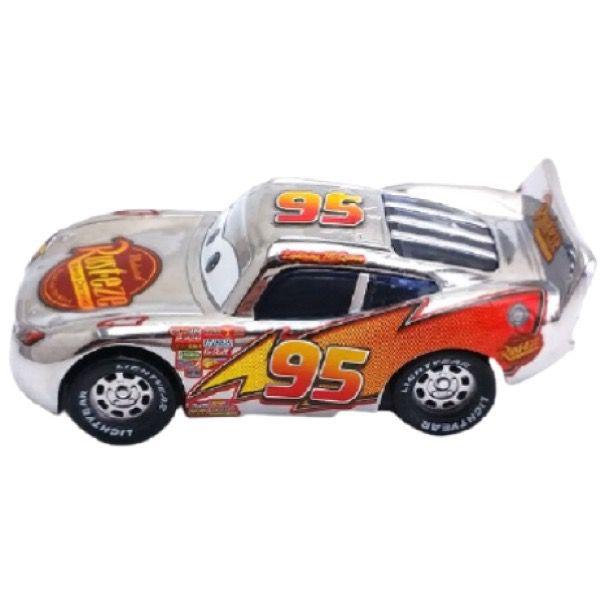 Mcqueen Prata Filme Carros Disney Miniatura 1:55 - Manú Presentes Imagem de Mcqueen Prata Filme Carros Disney Miniatura 1:55