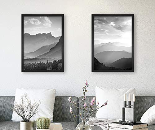 Imagem de MCS Studio Gallery Frame, madeira preta, 20 x 28 pol, 2 pk